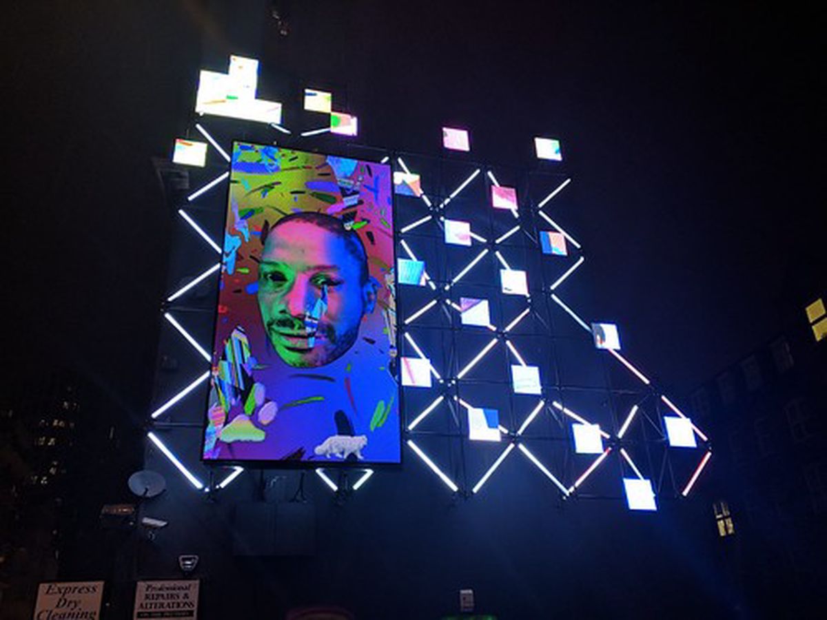Basquiat&rsquo;s Brain on Shoreditch Digital Canvas