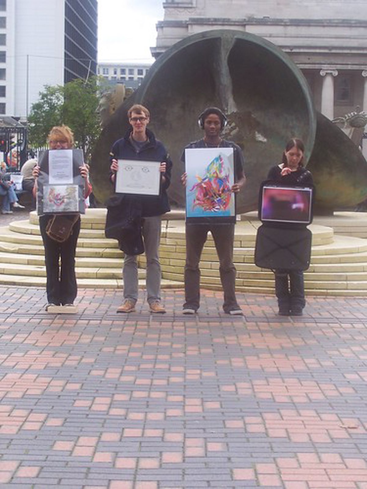 B-VAC Flash Art Mob