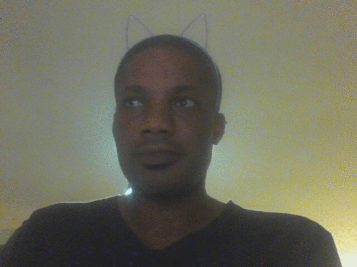 Don't ask me about the cat ears