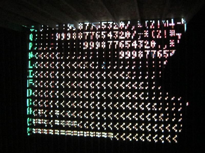 8-Bit Projection Characters