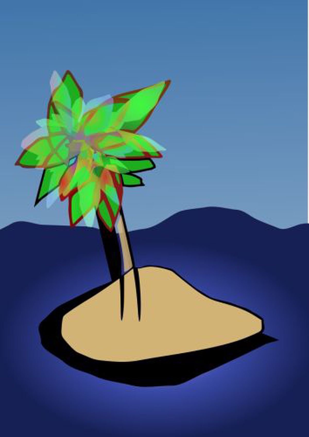 Illustration Friday - Island