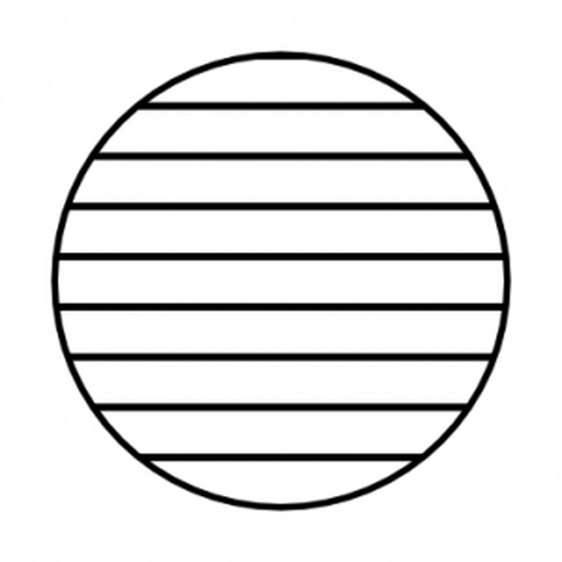 Rings go horizontally