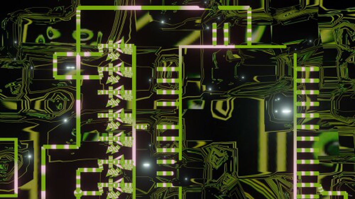 Seamless Looping Neon Trail in Blender