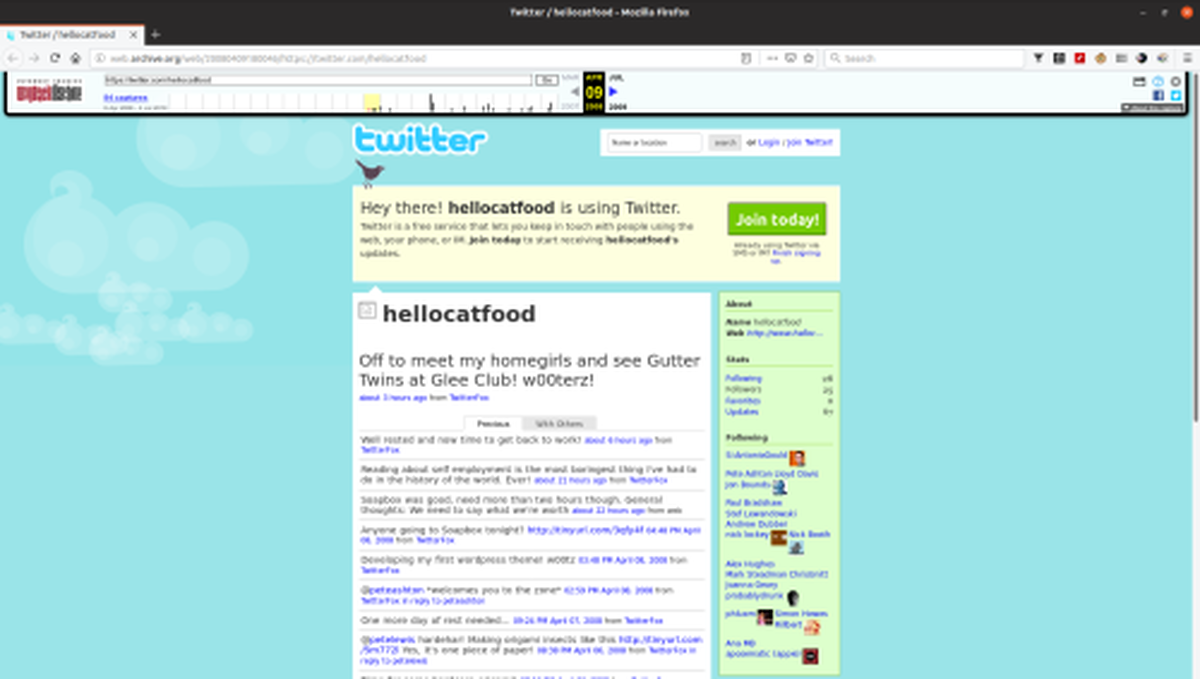 What's happening on Twitter