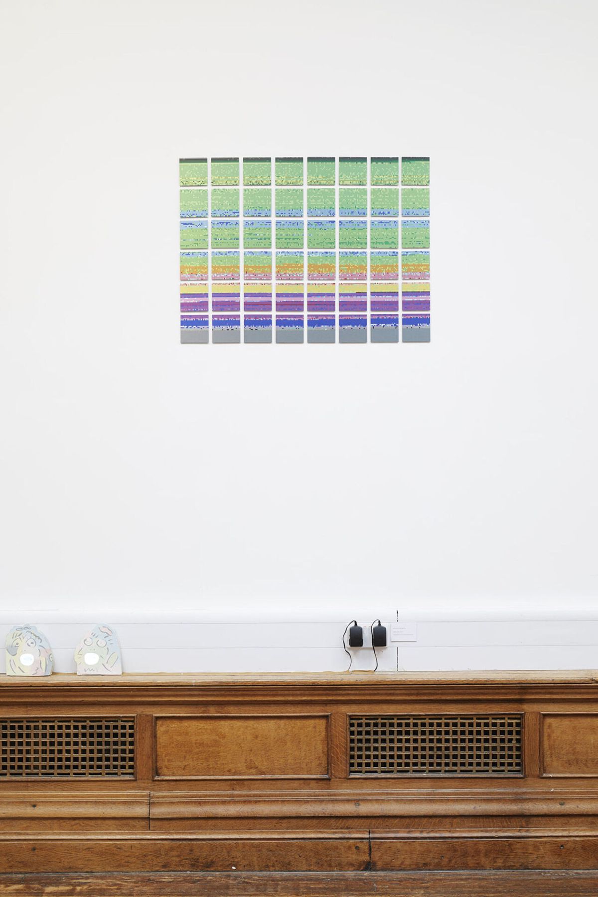 Installation view at Ikon Gallery at Medicine Bakery and Gallery, photo by Stuart Whipps